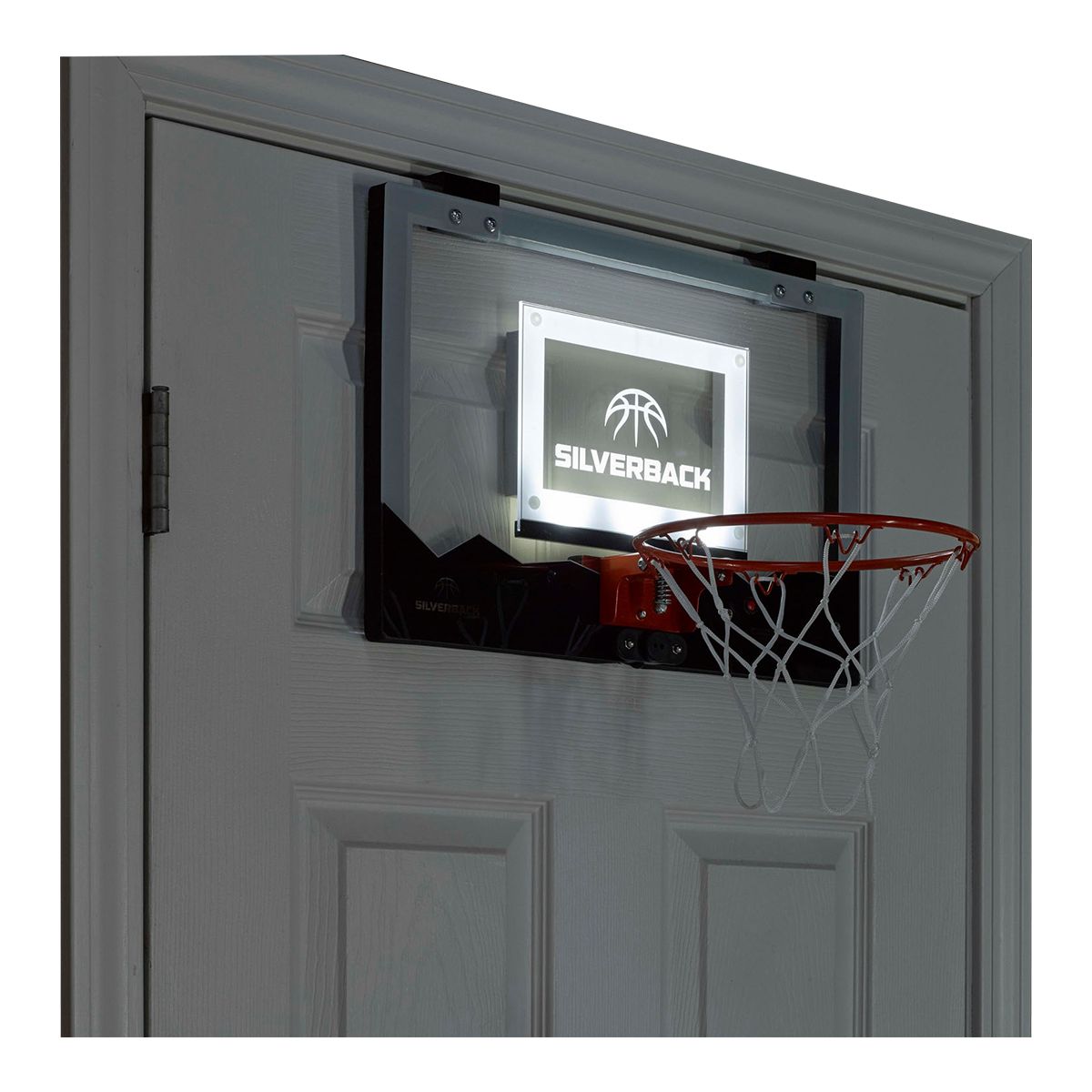 Escalade Silverback 18 Inch LED Mini Hoop Front_Angled_Right