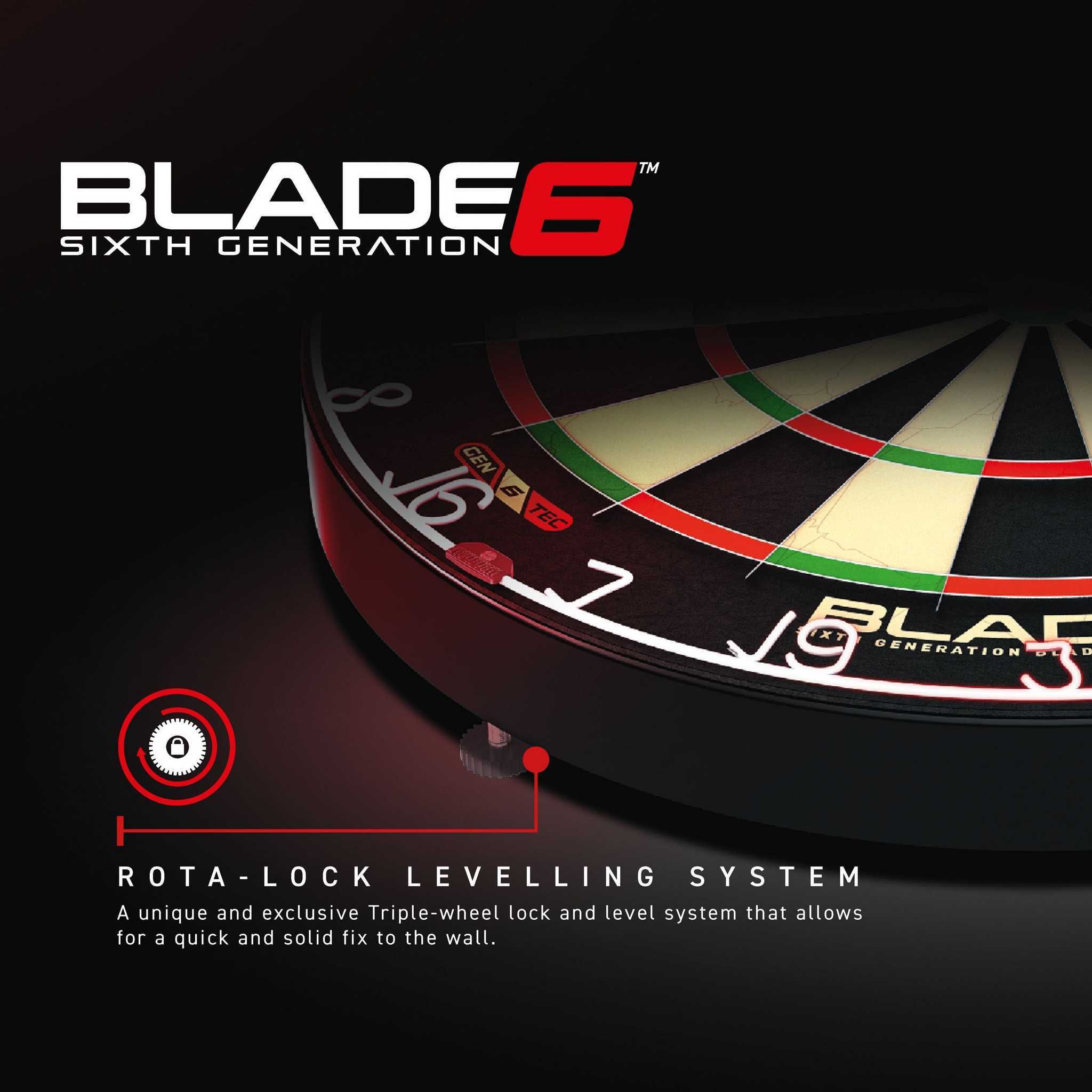 Winmau Blade 6 Dartboard CloseUp