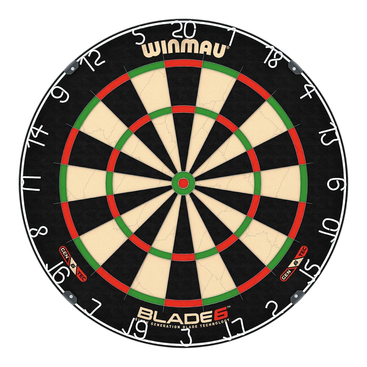 Winmau Blade 6 Dartboard Front_Flat