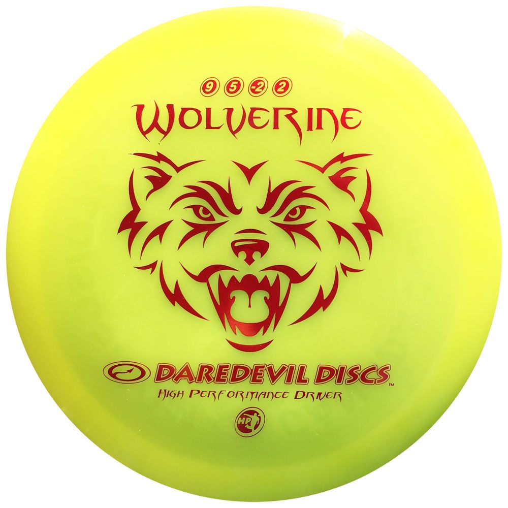 Daredevil Discs High Performance Wolverine Fairway Driver Overhead_Flat