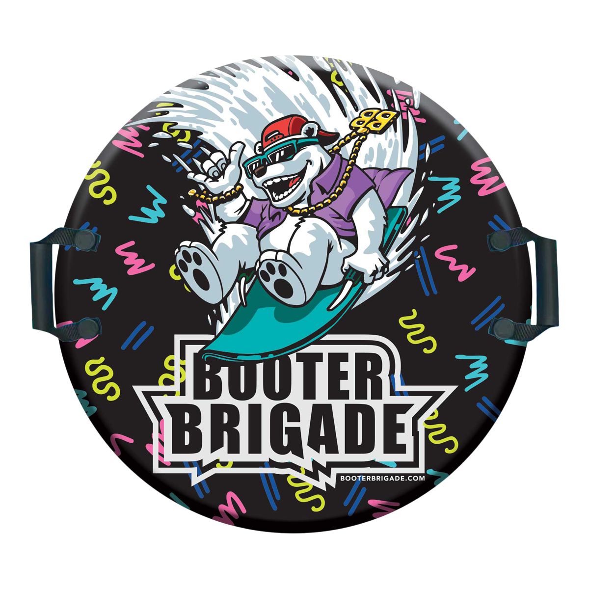Booter Brigade Dino 26 Inch Snow Disc