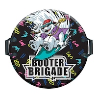 Booter Brigade Dino 26 Inch Snow Disc Overhead_Flat
