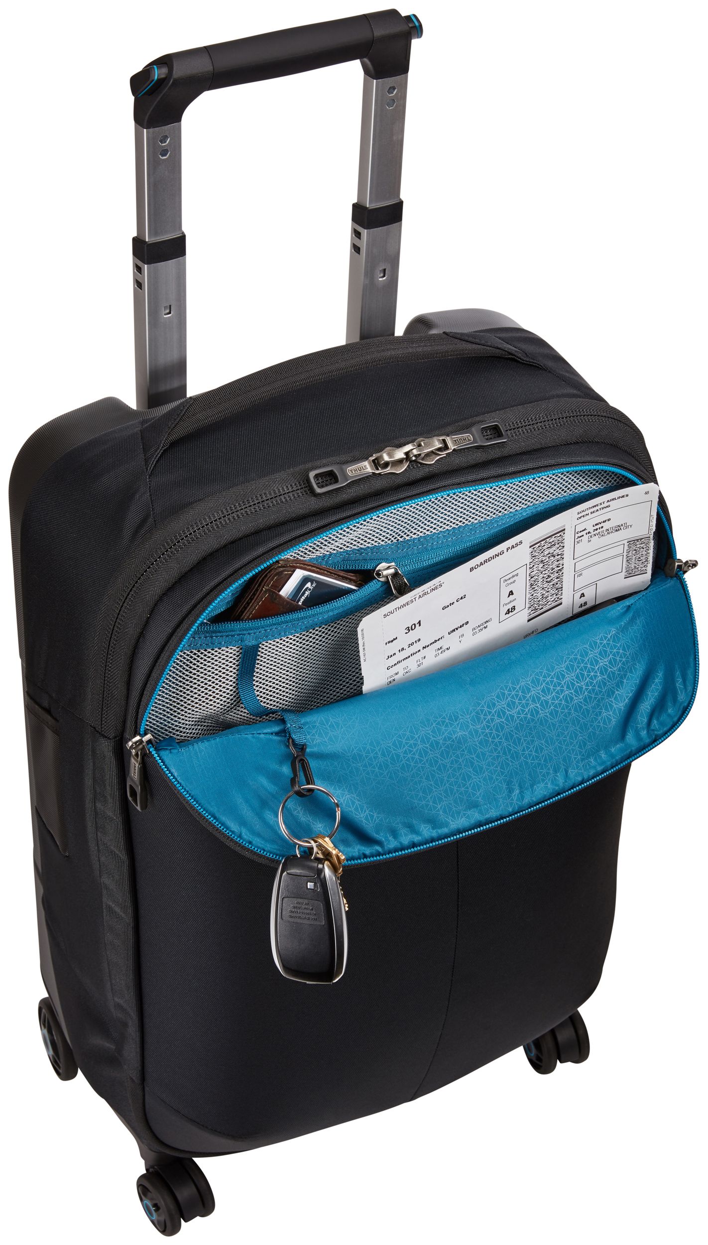 Thule Subterra Carry On Spinner Overhead_Plunge