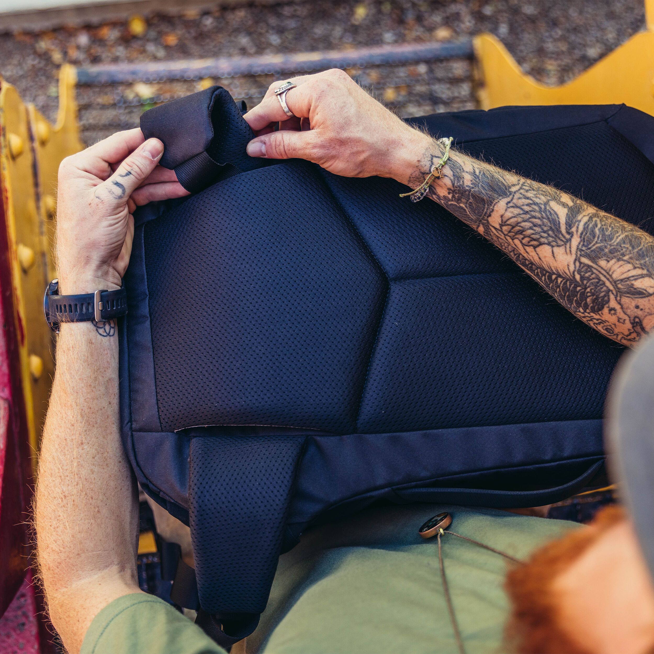 Gregory Border Carry-On 40 Backpack CloseUp