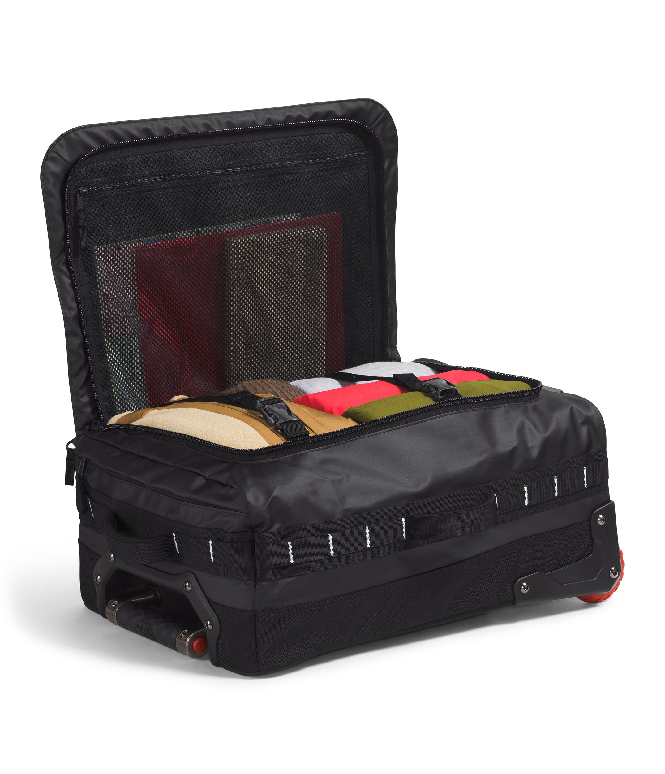 The North Face Base Camp Voyager 21 Roller Luggage Front_Angled_Right