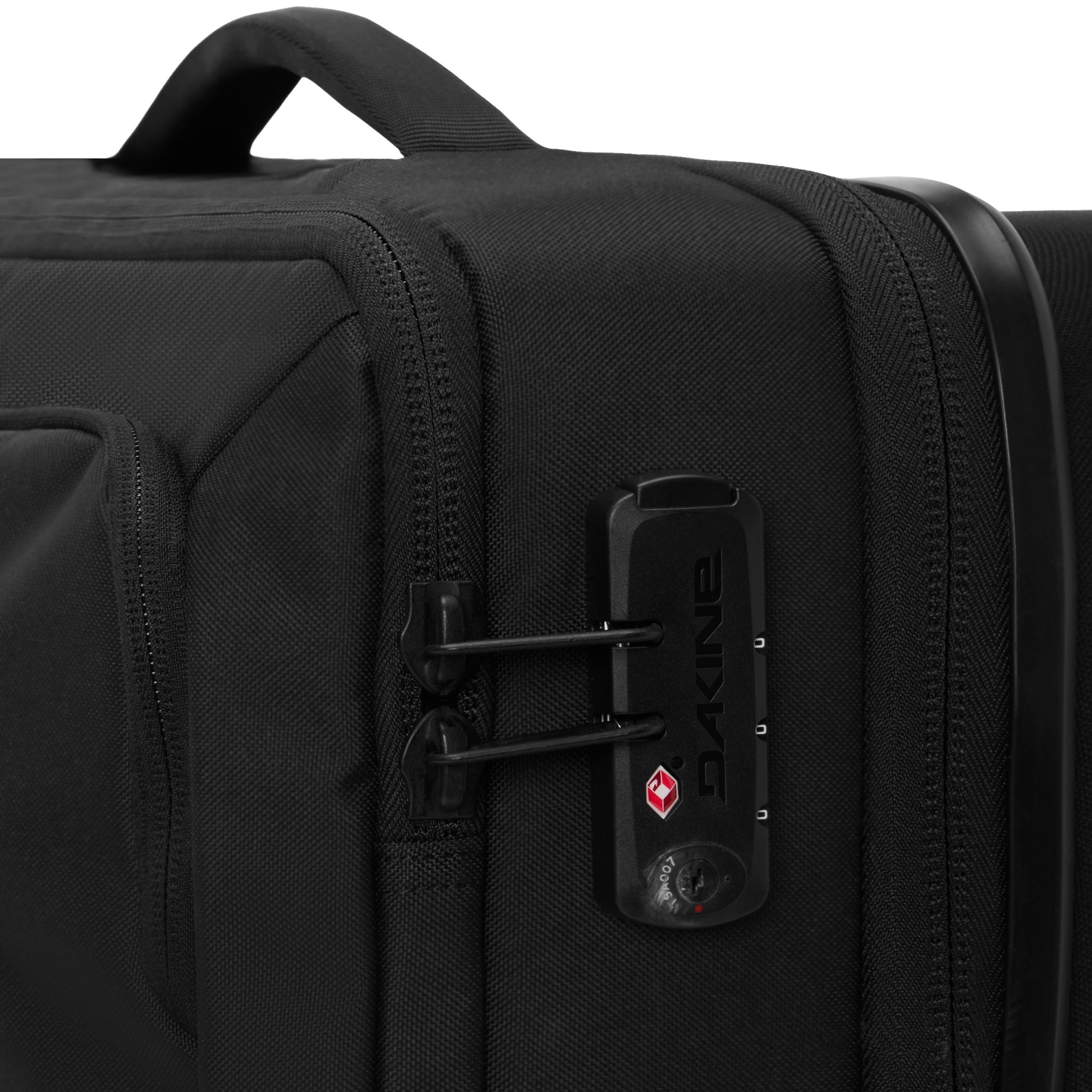 Dakine Split 42L+ Carry On Roller Bag CloseUp