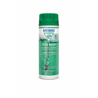 Nikwax 10 oz Tech Wash Waterproofer Cleaner Front_Flat