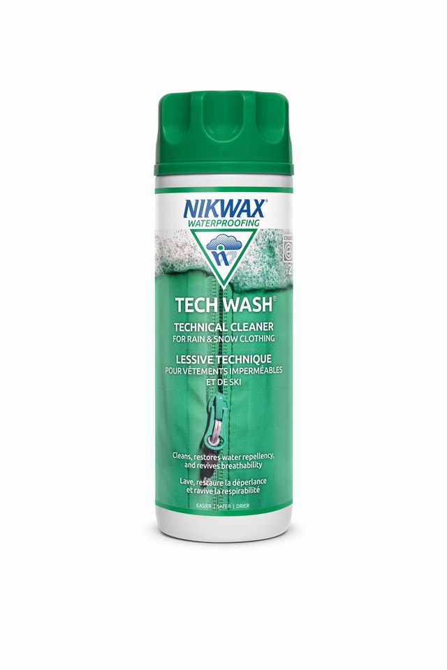 Nikwax 10 oz Tech Wash Waterproofer Cleaner Front_Flat
