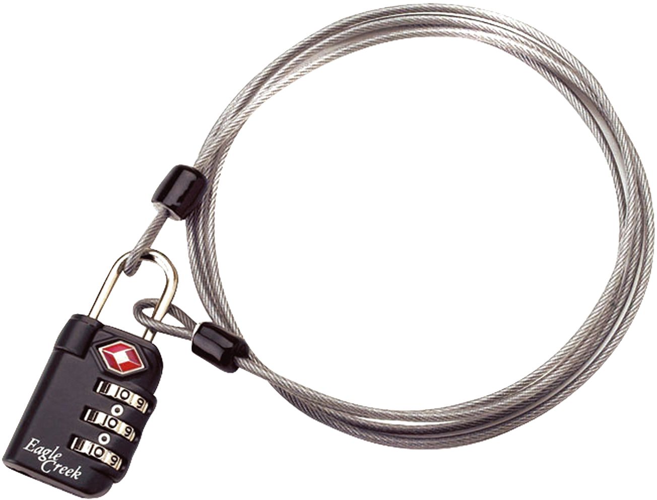 Eagle Creek TSA 3 Dial Lock and Cable