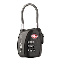 Osprey TSA 3 Dial Cable Lock Front_Flat