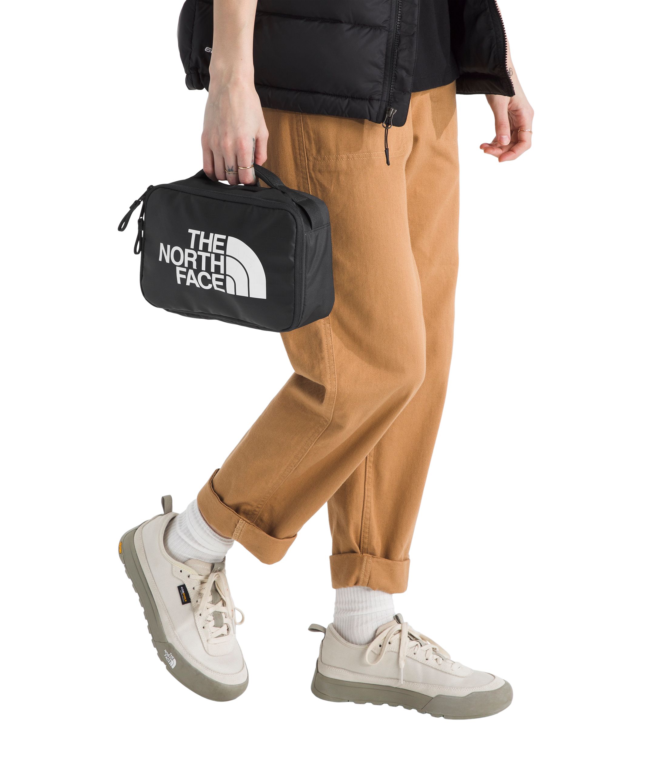 The North Face Base Camp Voyager Toiletry Kit Front_Angled_Left