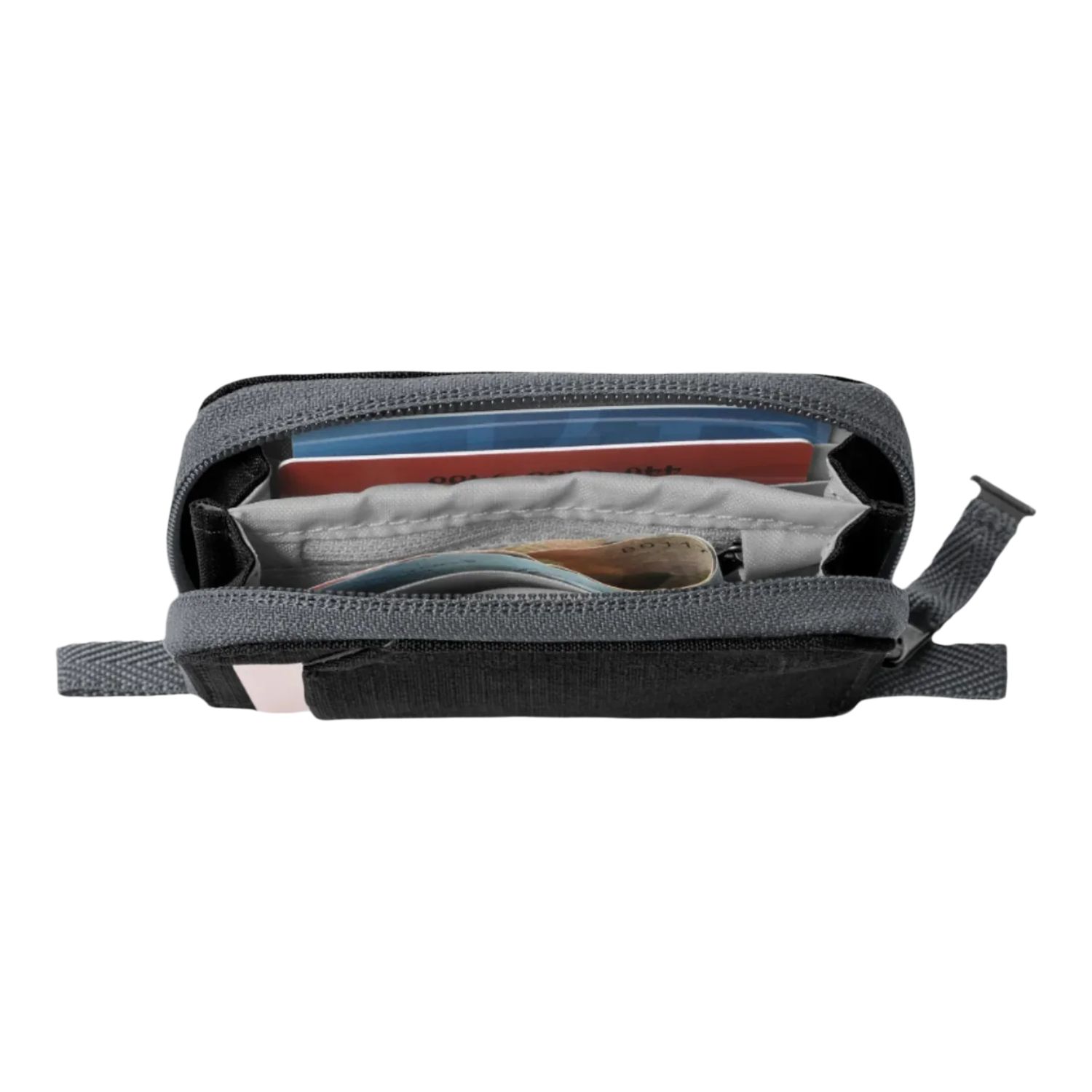 Eagle Creek Stash RFID Zip Wallet Overhead_Plunge