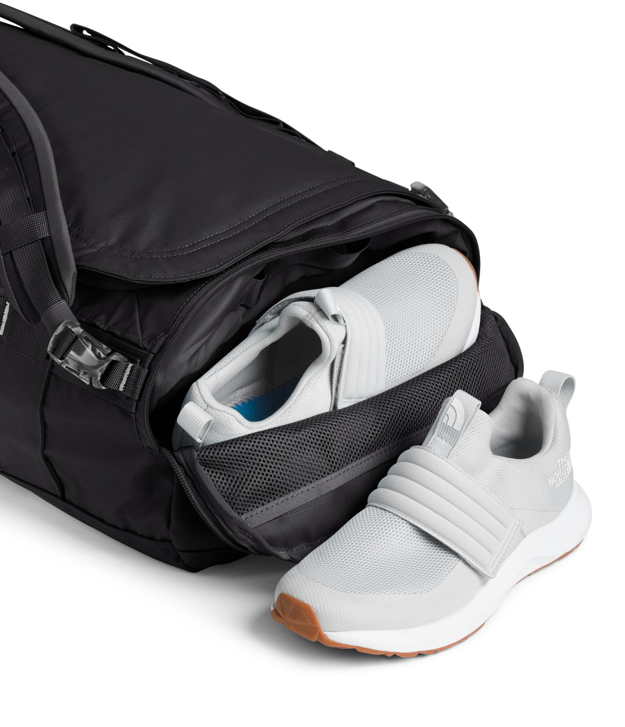 The North Face Base Camp Voyager 32L Duffle Bag CloseUp