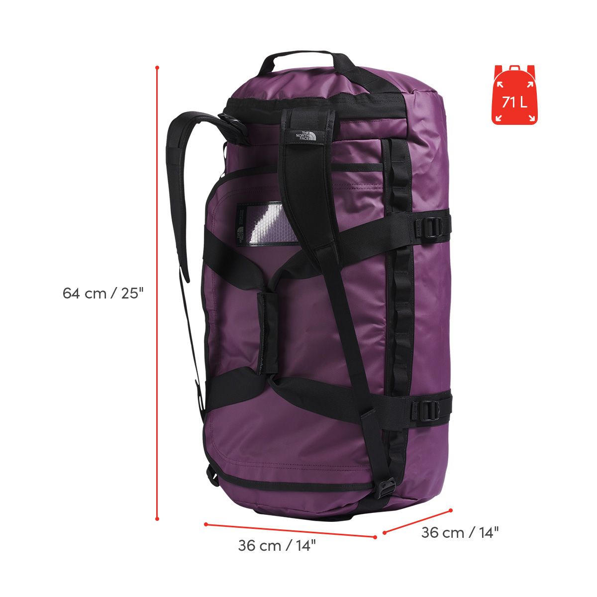 The North Face Base Camp 71L Duffle Bag