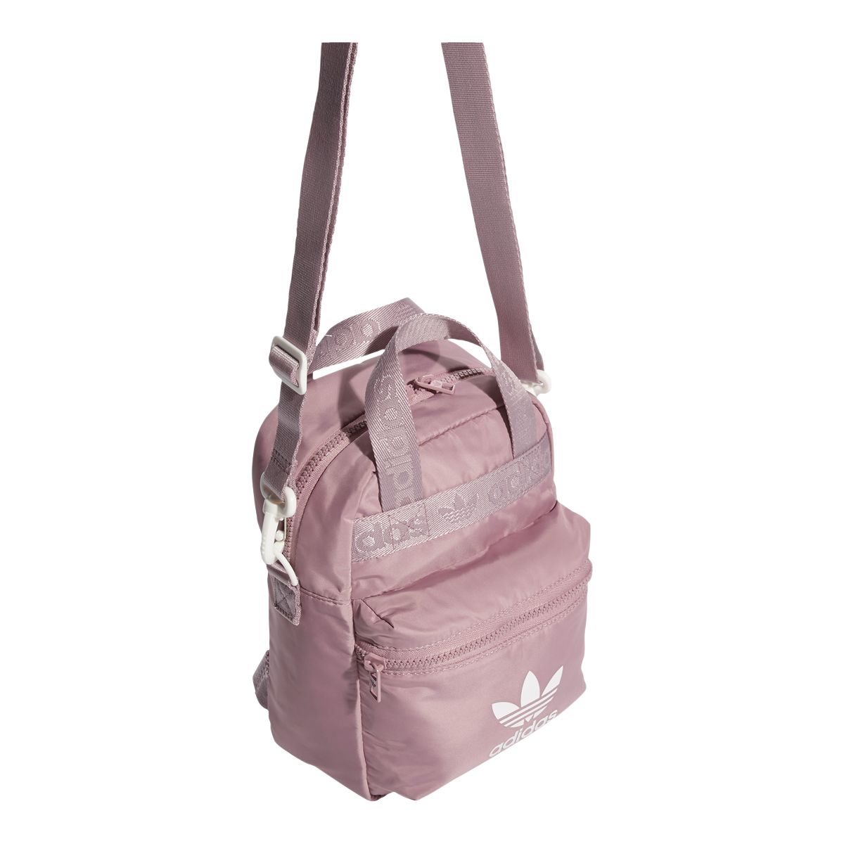Adidas Unisex Micro 2.0 Mini School Backpack/Bag, Crossbody Front_Angled_Right