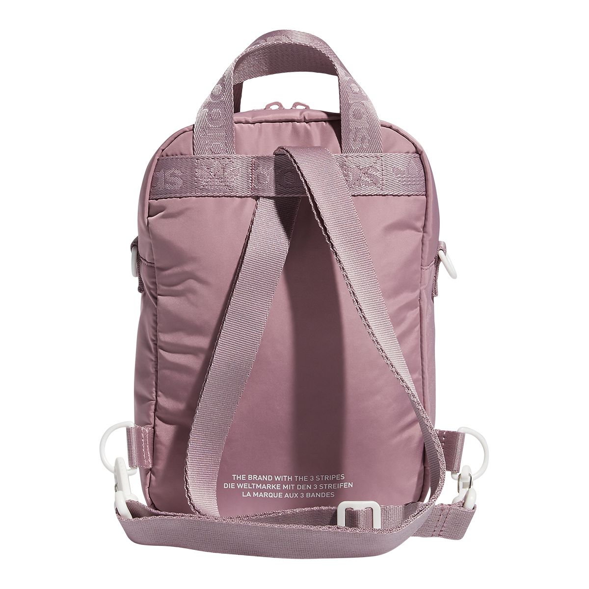 Adidas Unisex Micro 2.0 Mini School Backpack/Bag, Crossbody Back_Flat