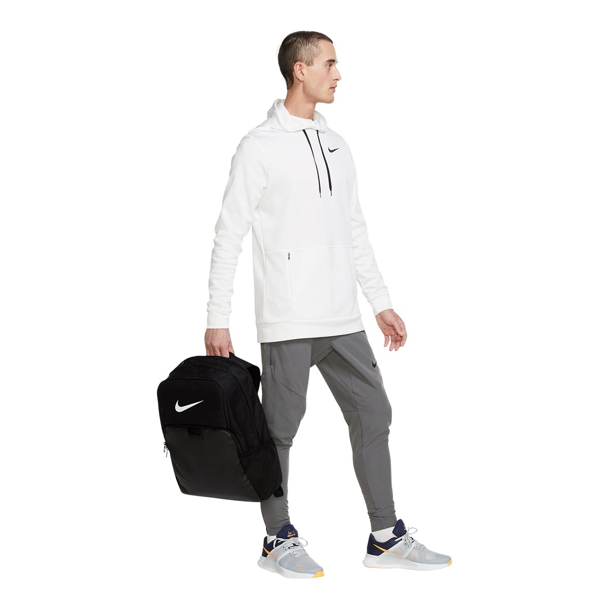 Nike Unisex Brasilia XL Printed School/Gym Backpack, Laptop Sleeve