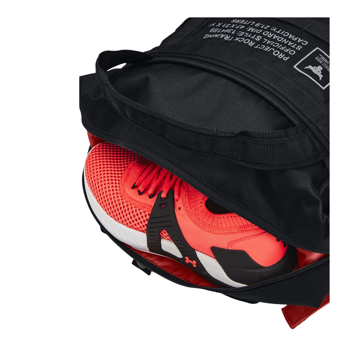 Under Armour Project Rock Box Backpack CloseUp