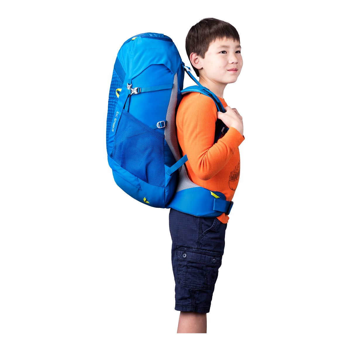 Gregory Icarus 40L Youth Backpack Side_Left