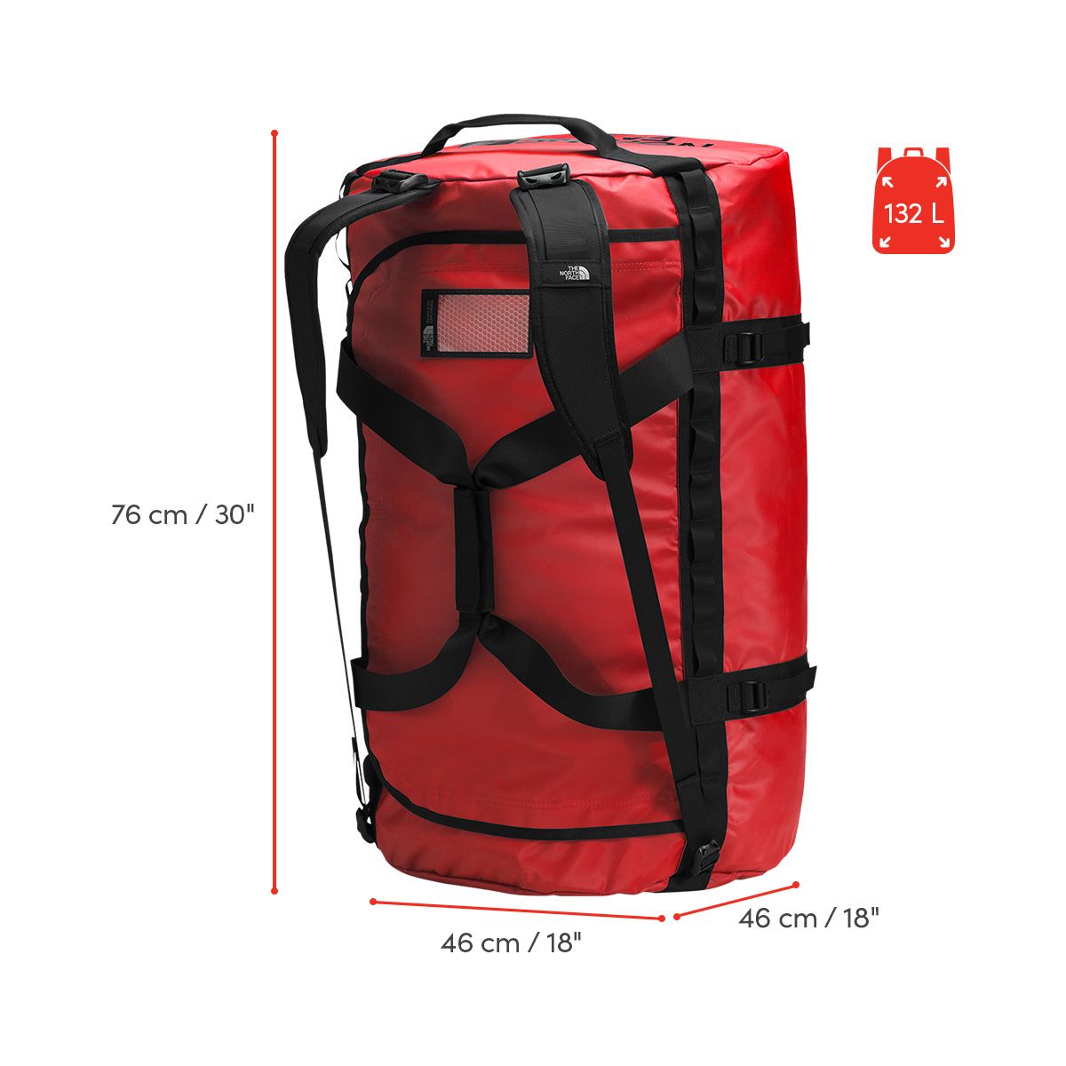 The North Face Base Camp 132L Extra Large Duffle Bag