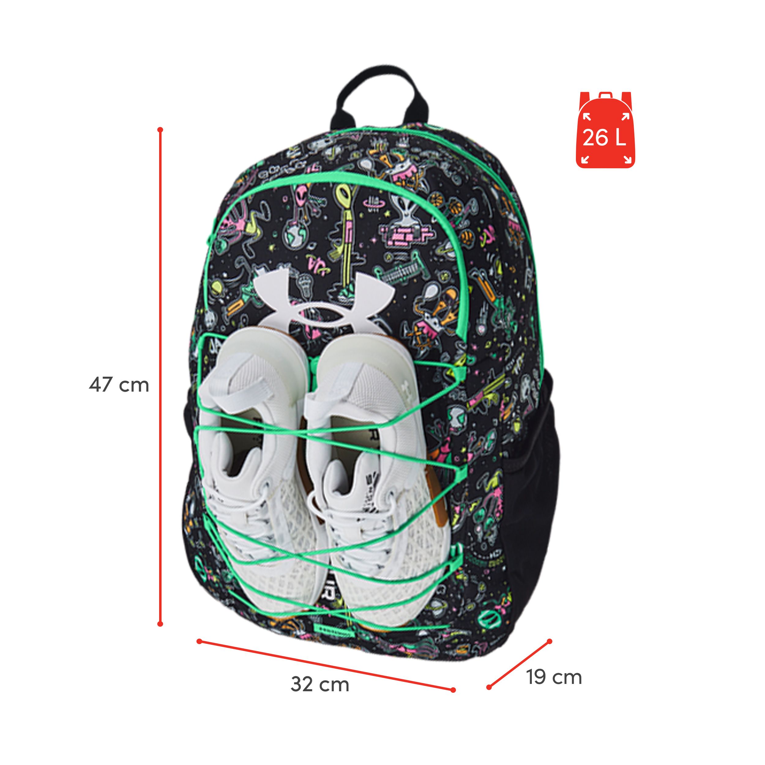 Under Armour YA Hustle Sport Backpack