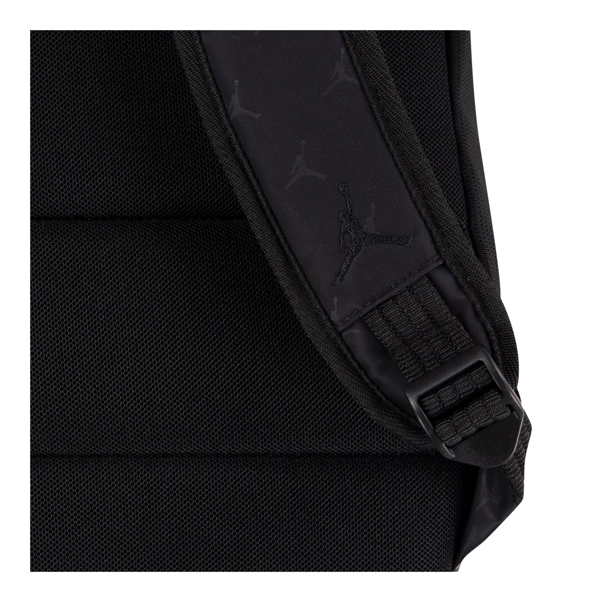 Nike Kids' Jordan Jacquard School Backpack, Laptop Sleeve CloseUp