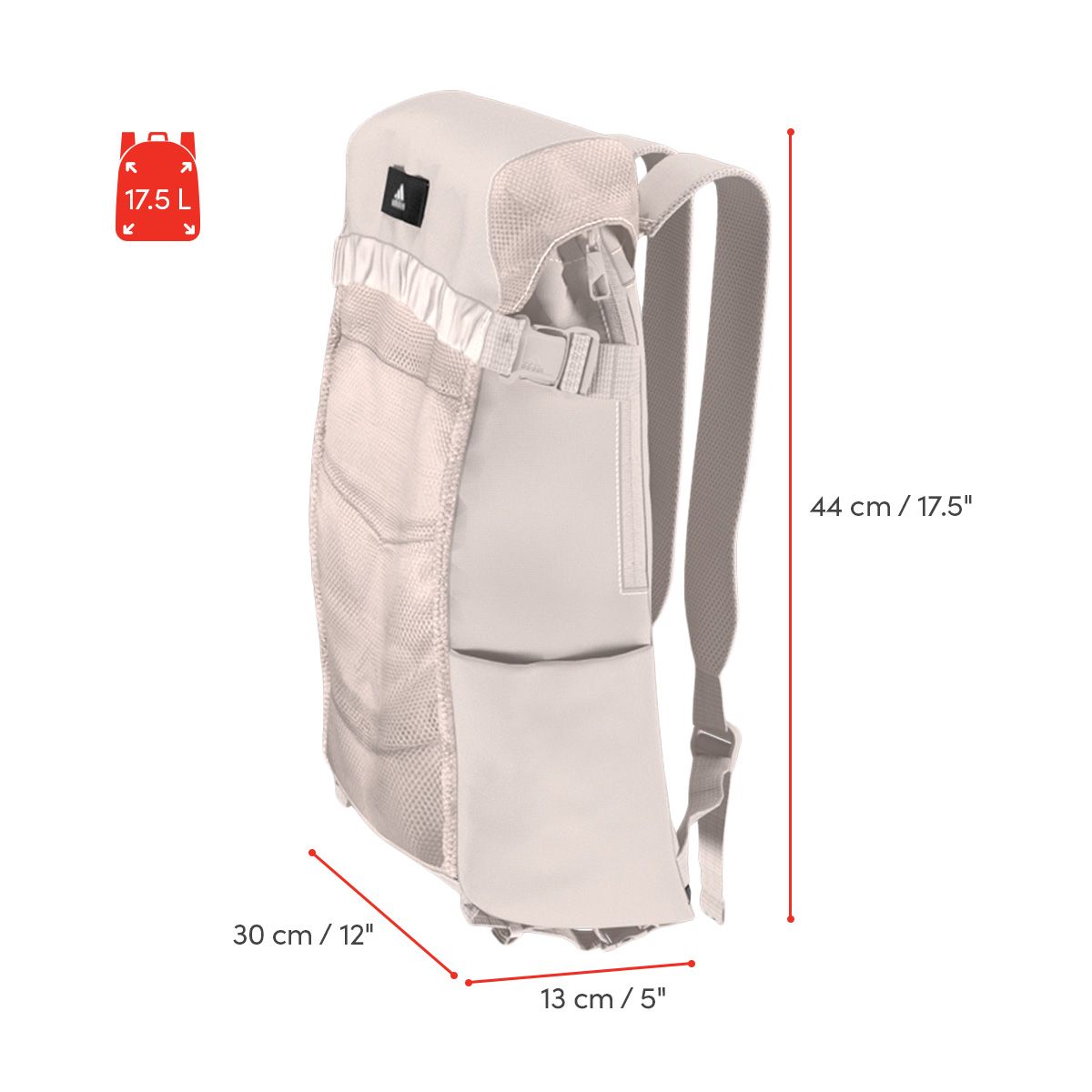 adidas Women's Yoga Wind Backpack - 17.5 L