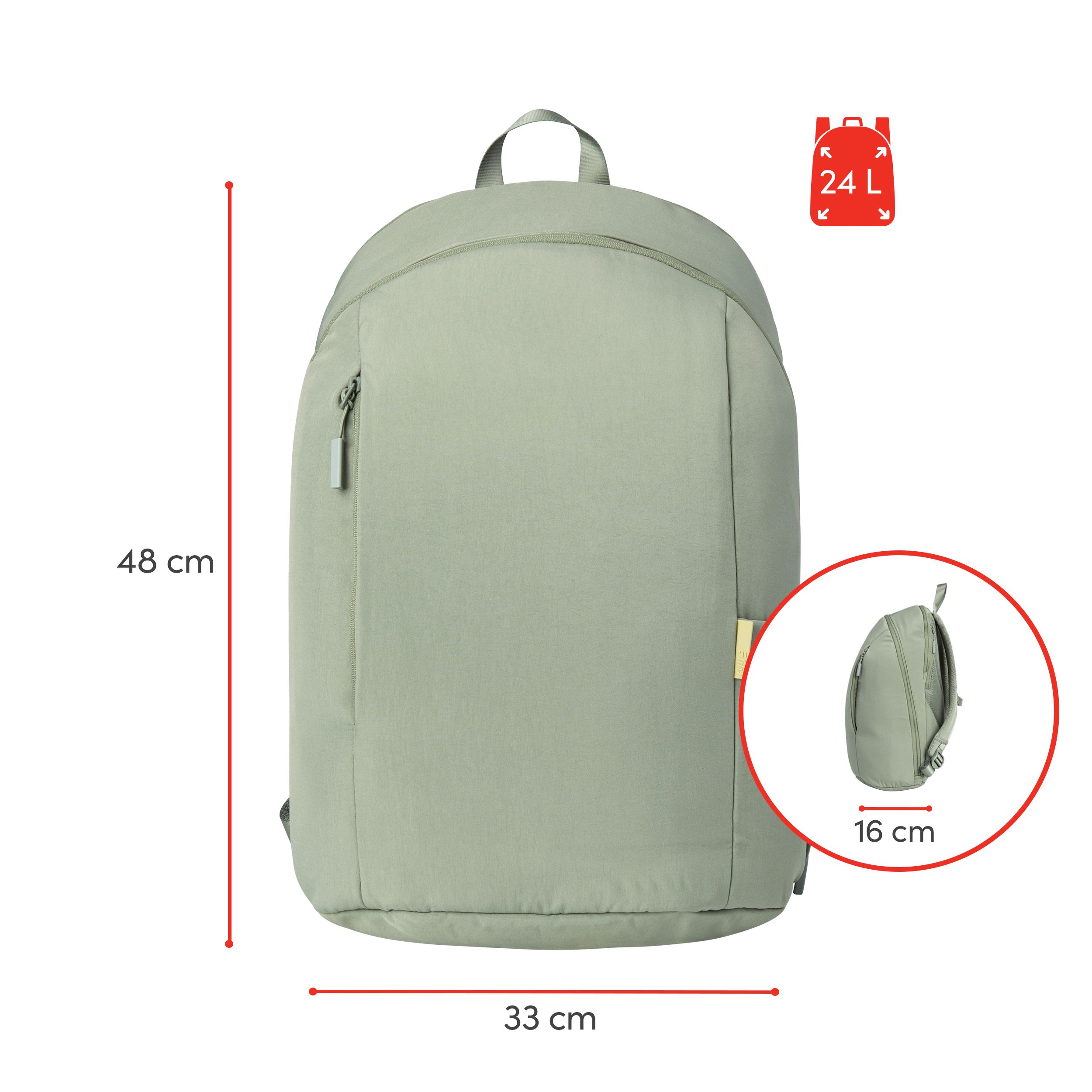 Fwd Unisex 24L Pleated School Backpack SportChek