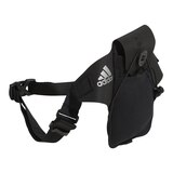 Adidas Running Gear Pocket Bag Black Front_Angled_Right