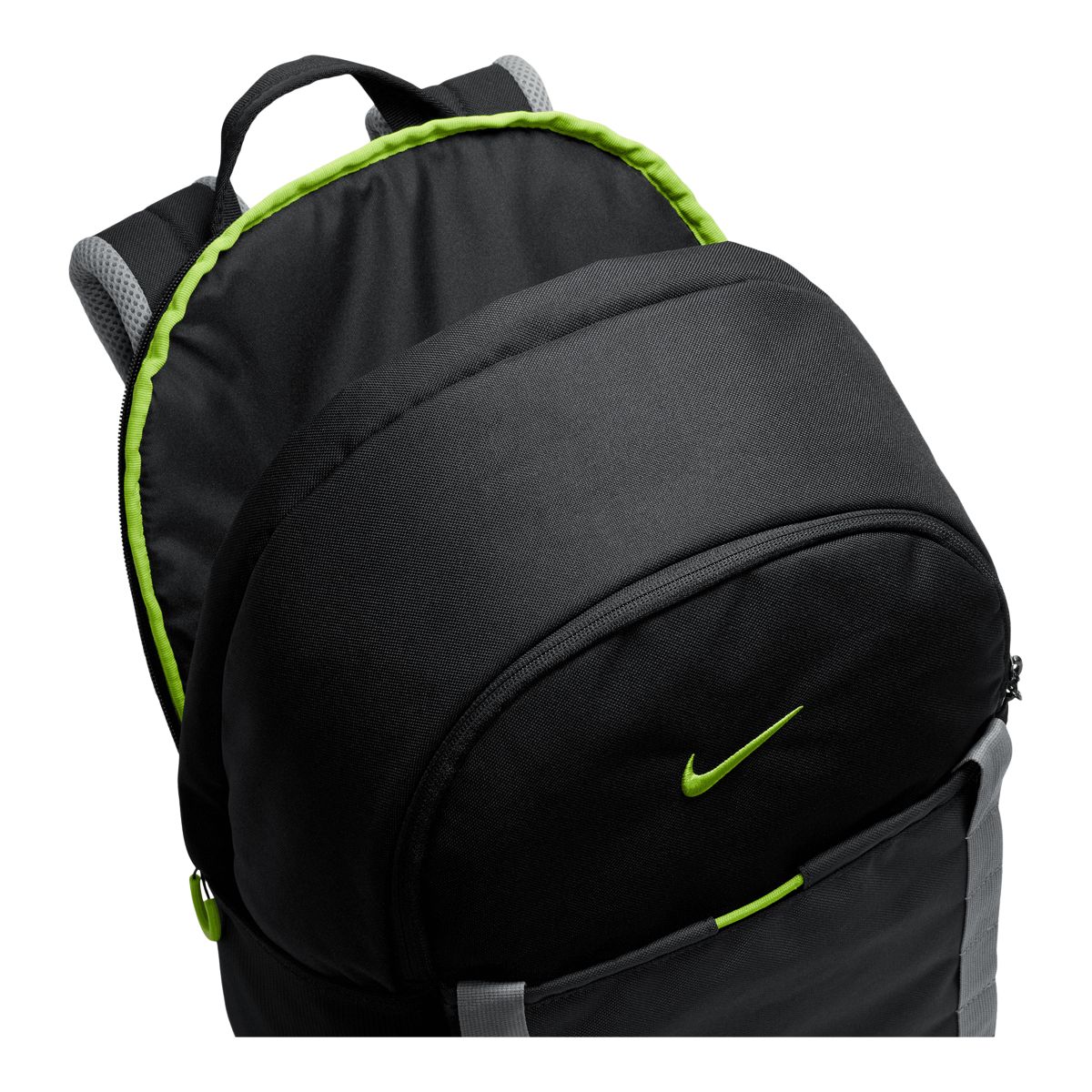 Neon green and black nike outlet backpack