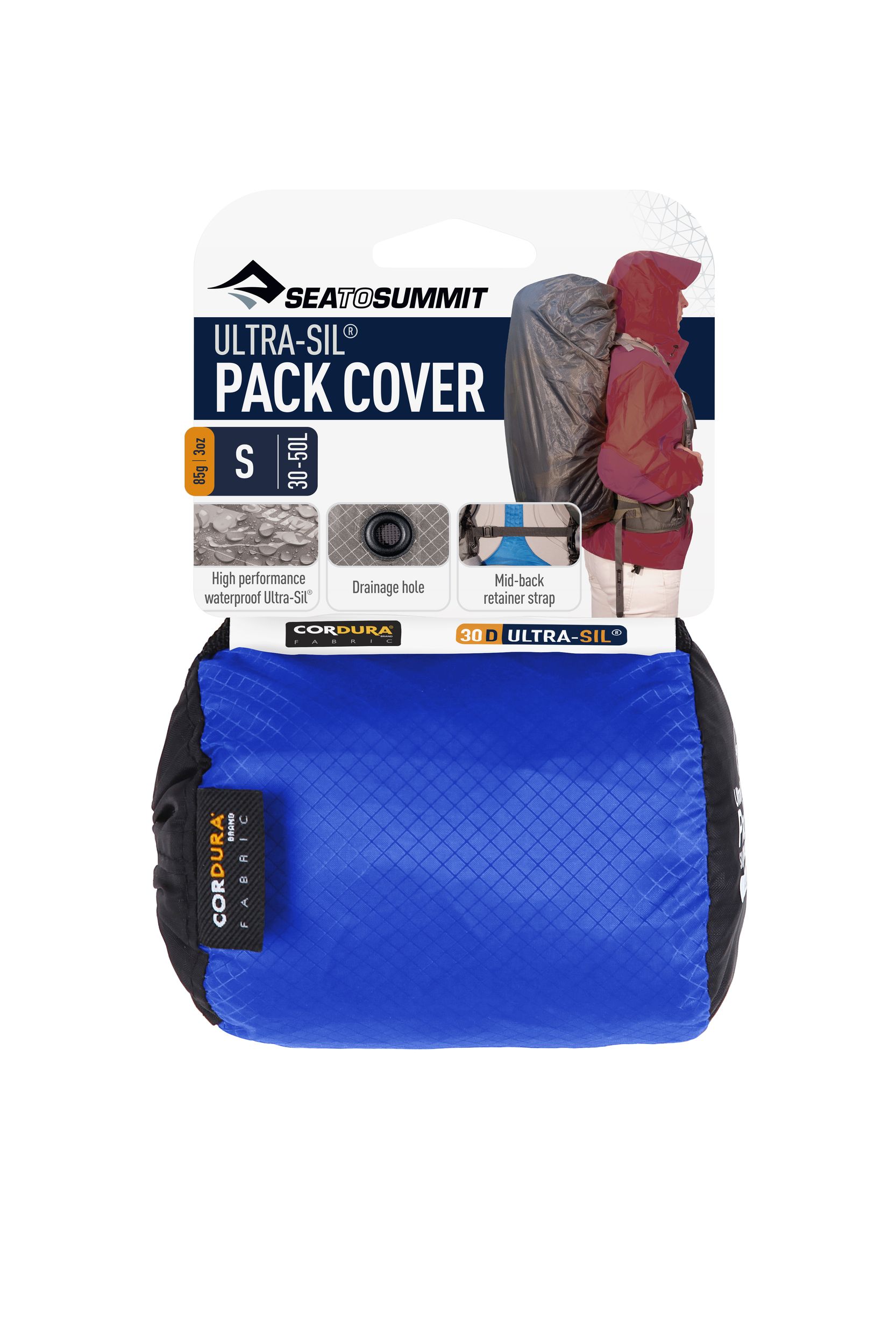 Sea to Summit Ultra-Sil 30-50L Pack Cover Front_Flat