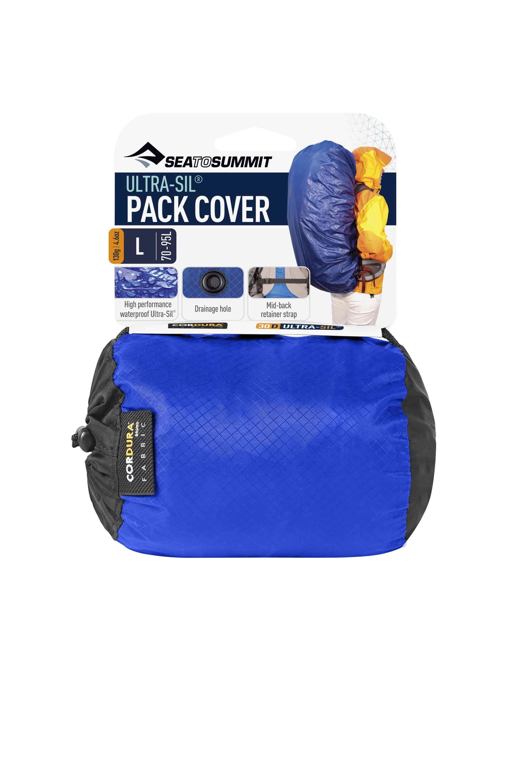 Sea to Summit Ultra-Sil 75-95L Large Pack Cover Front_Flat