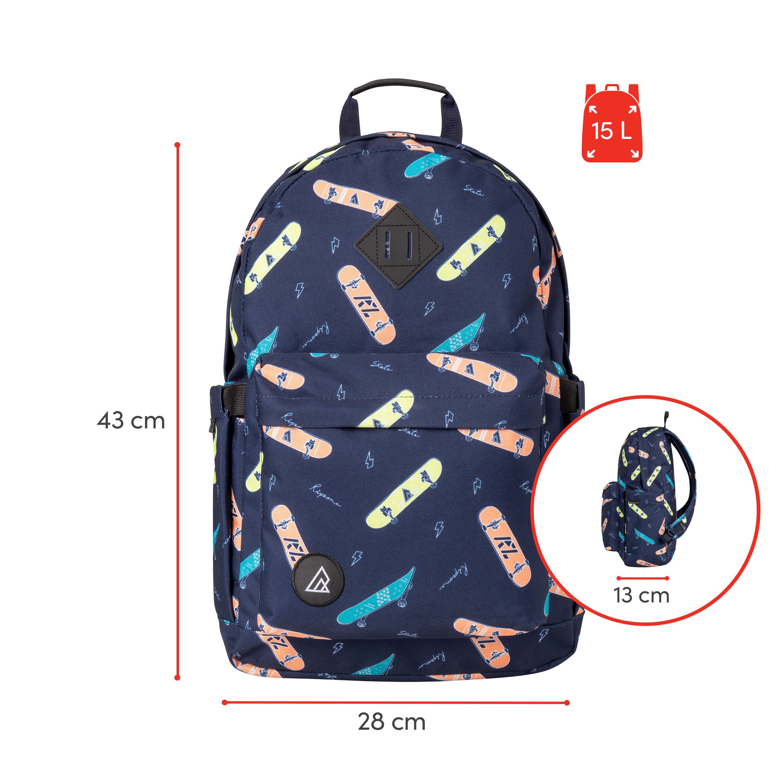 Ripzone Boys' Newton 15L Backpack Composite_or_Mixed