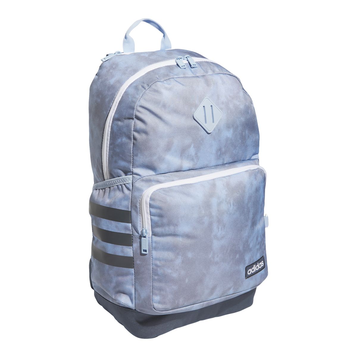 adidas Unisex Classic 3-Stripe School Backpack  Laptop Sleeve Durable