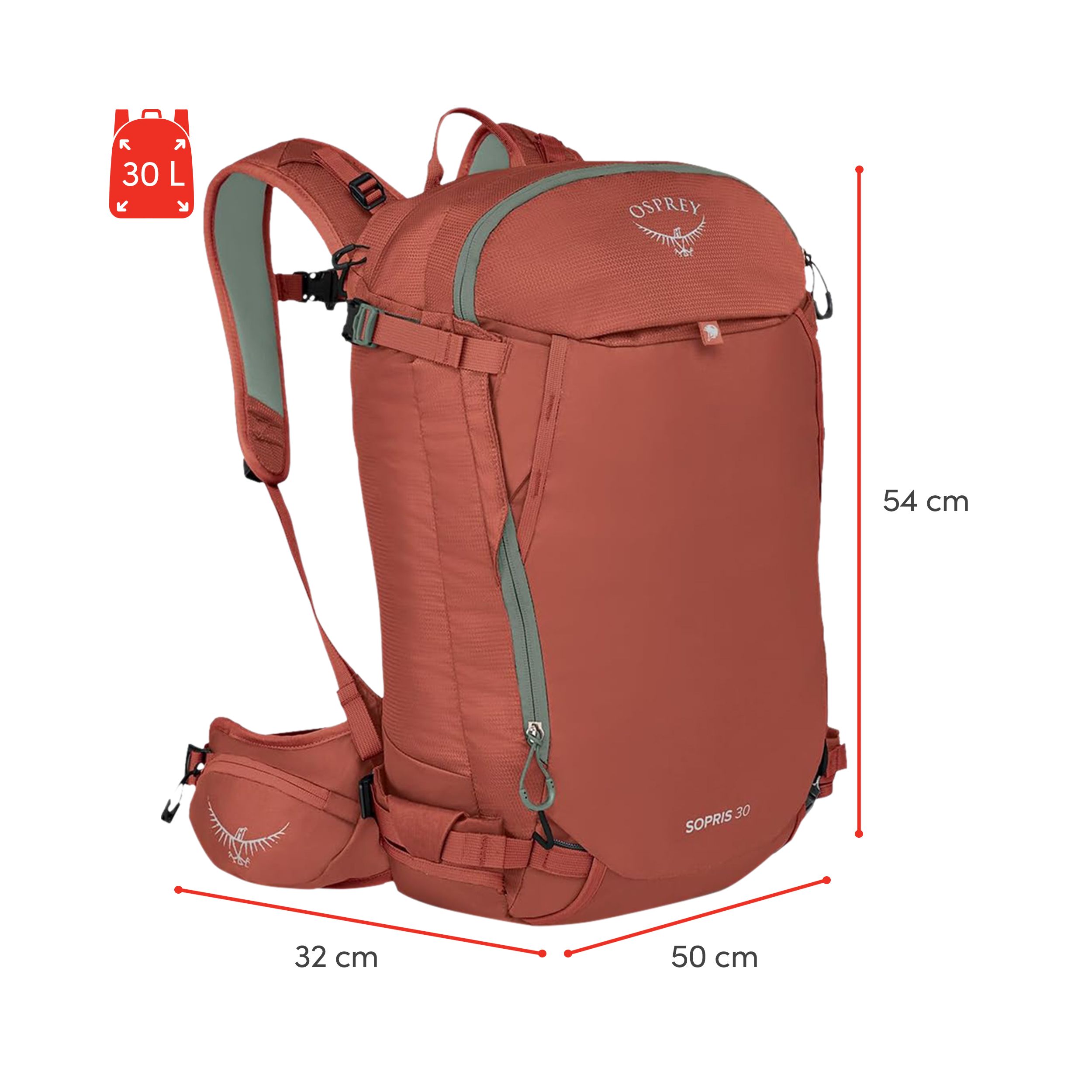 Osprey Women's Sopris 30 Touring Pack