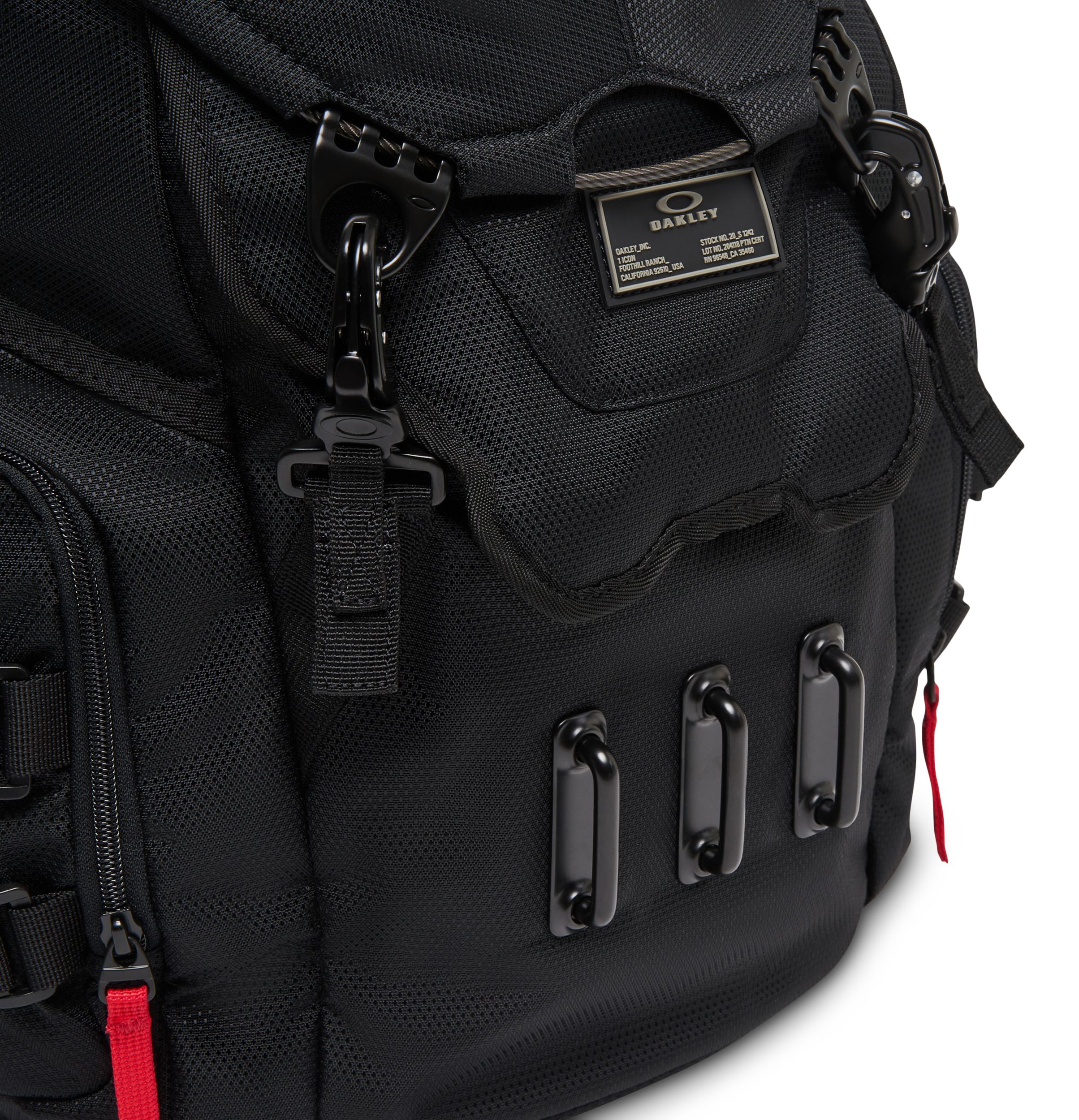 Oakley Bathroom Sink Recycled Backpack CloseUp