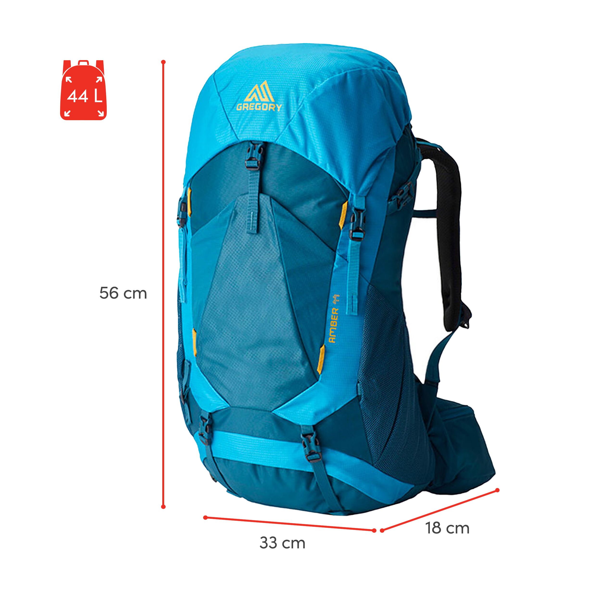 Gregory - 新品Gregory Women'sザック AMBER44 Gregory Amber Backpack - 44 L | SportChek