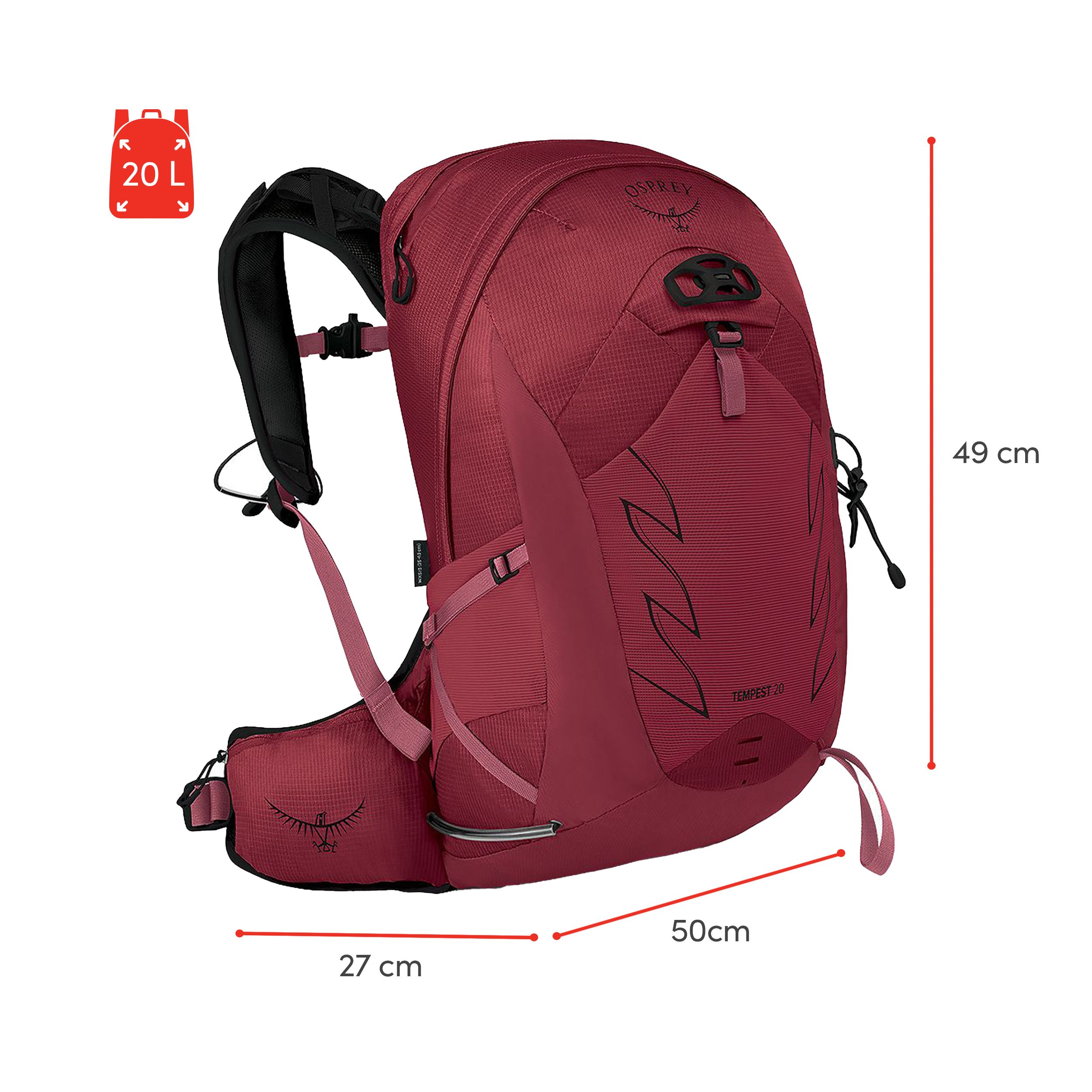 Osprey Women's Tempest Backpack - 20 L