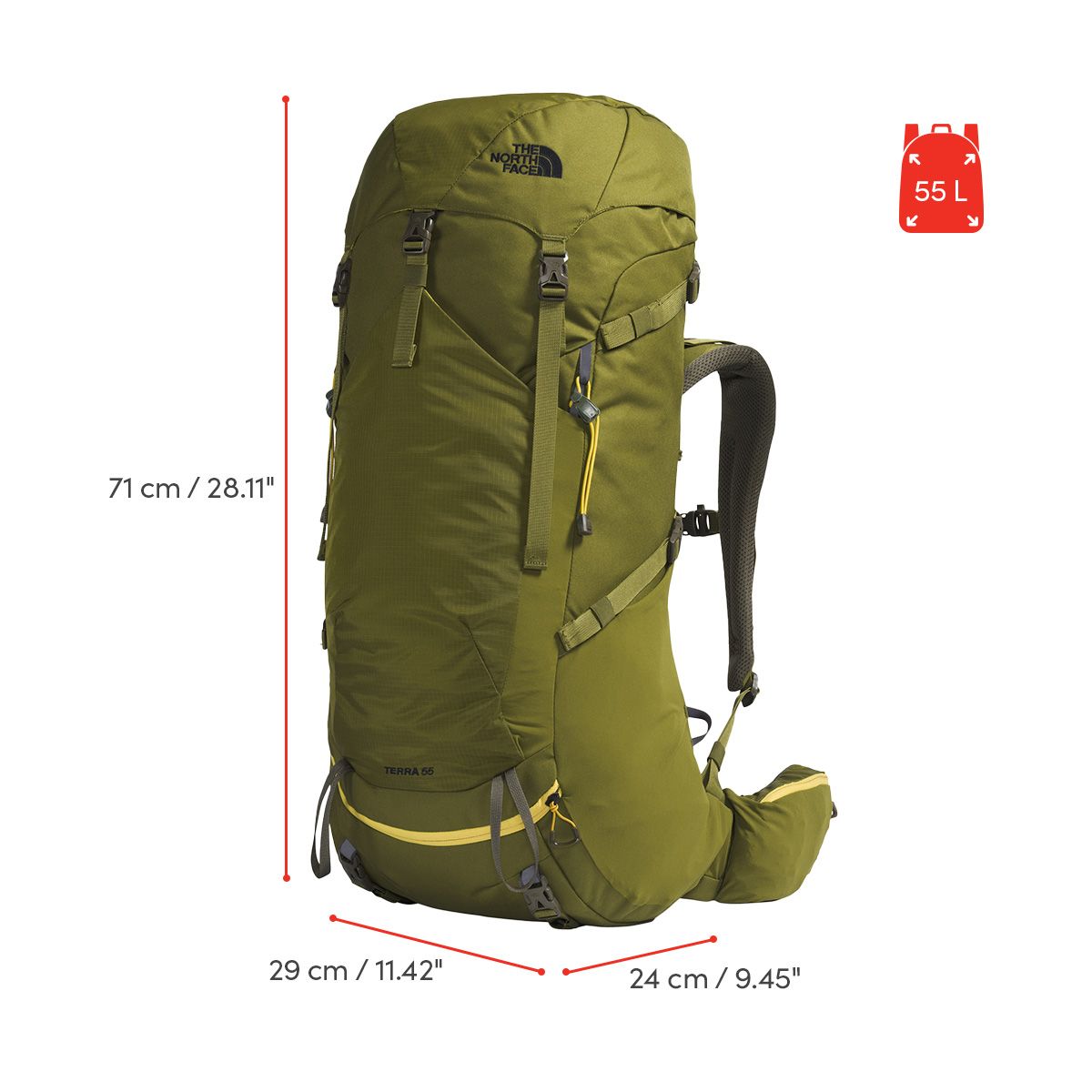 The North Face Terra 55 Backpack
