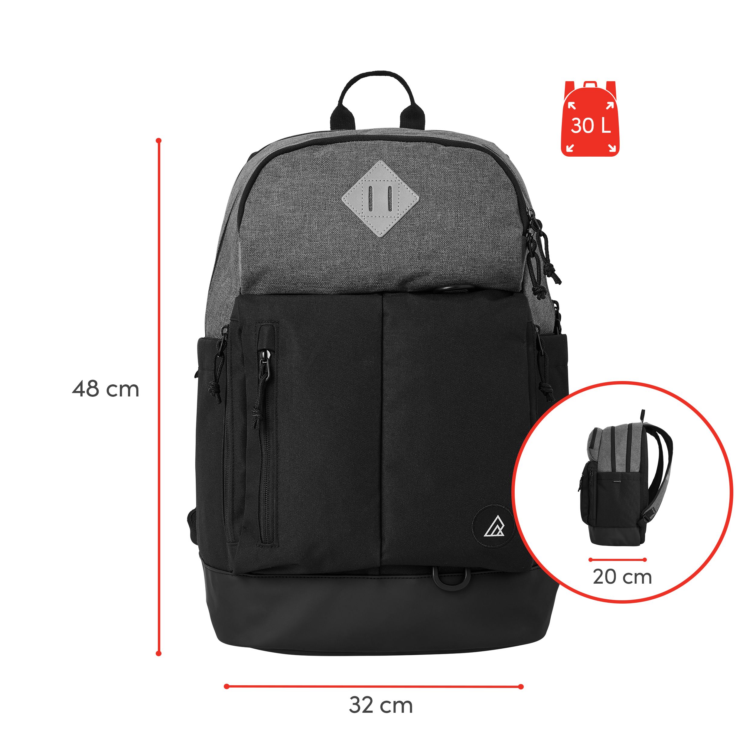 Ripzone Jenson 30L Backpack Composite_or_Mixed