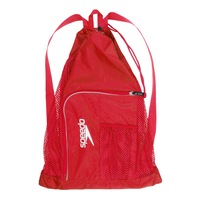Speedo Deluxe Ventilator Mesh Equipment Backpack Front_Flat