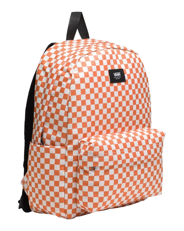 Vans Old Skool Check Backpack Front_Three_Fourths_Angled_Right