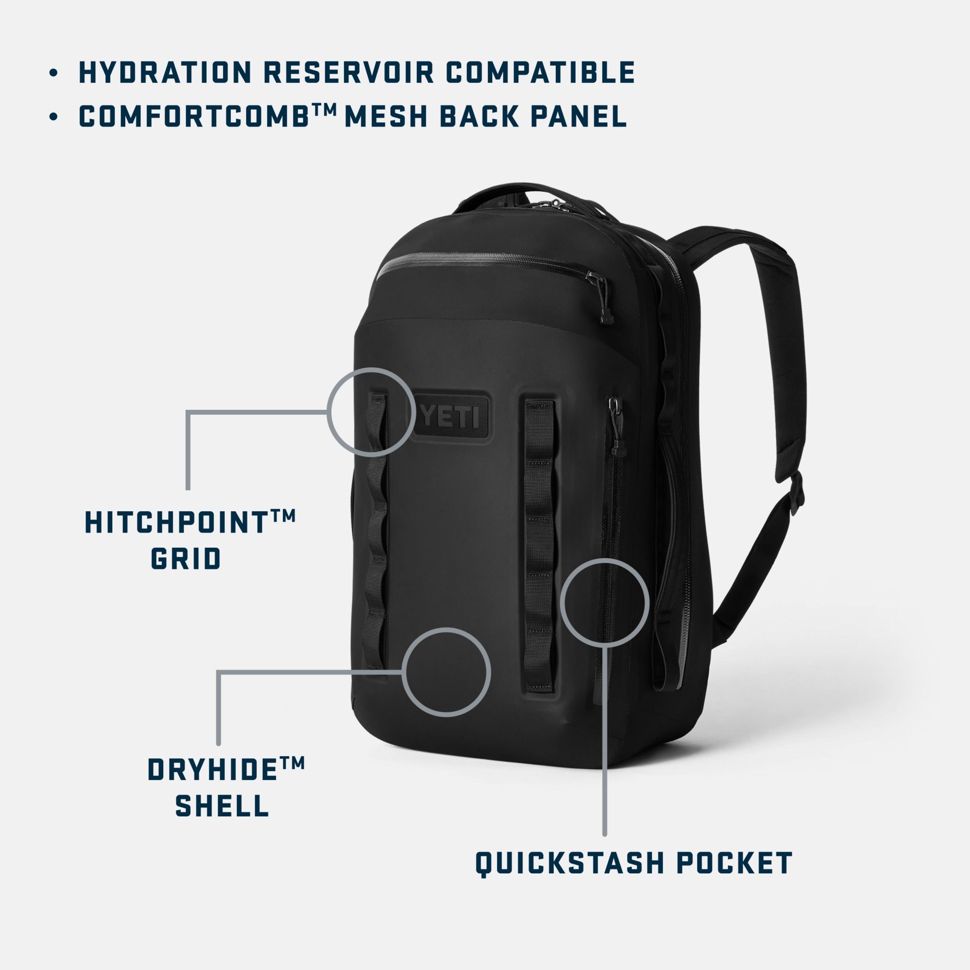 YETI Cayo 35L Weather-Resistant Backpack