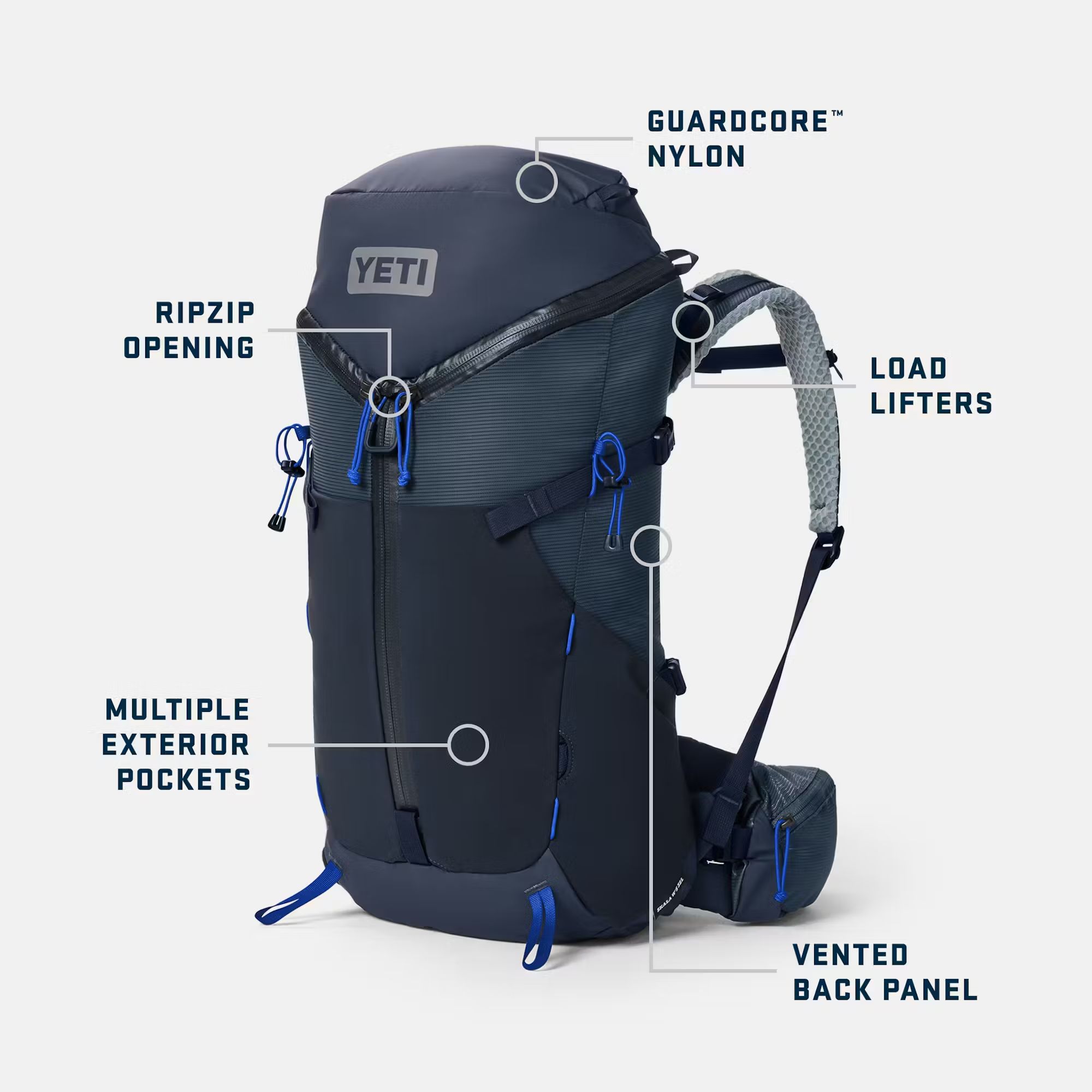 YETI Skala 32L Weather-Resistant Ergonomic Travel Backpack