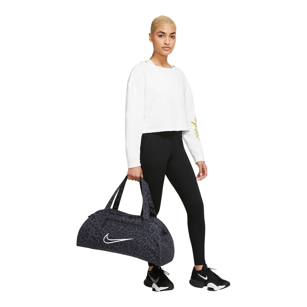 Nike Women's Club All Over Print Gym Duffel Bag