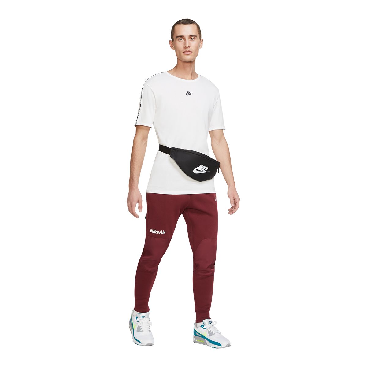 Nike white sale bum bag