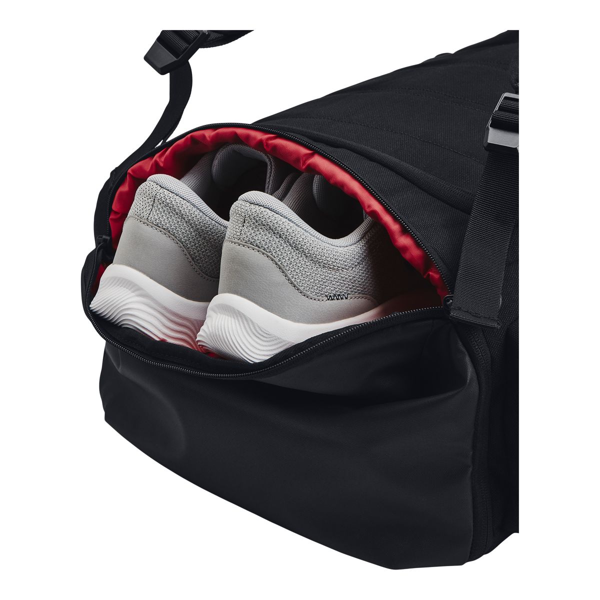 Under Armour Project Rock Duffle Backpack Bag CloseUp