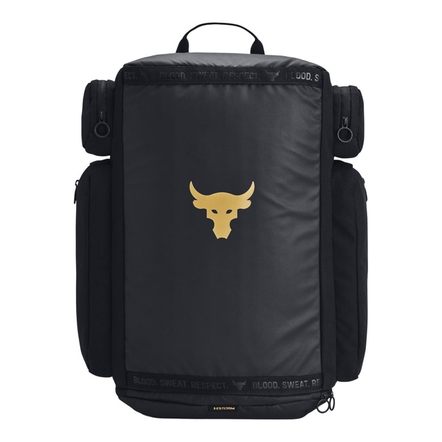 Under Armour Project Rock Duffle Backpack Front_Flat