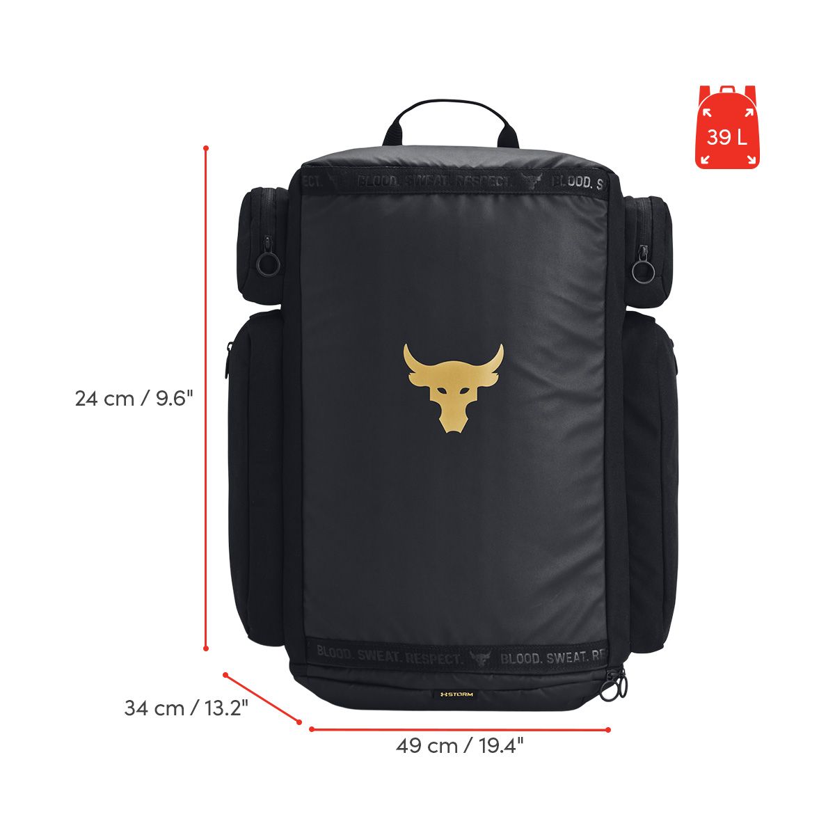 Under Armour Project Rock Duffle Backpack