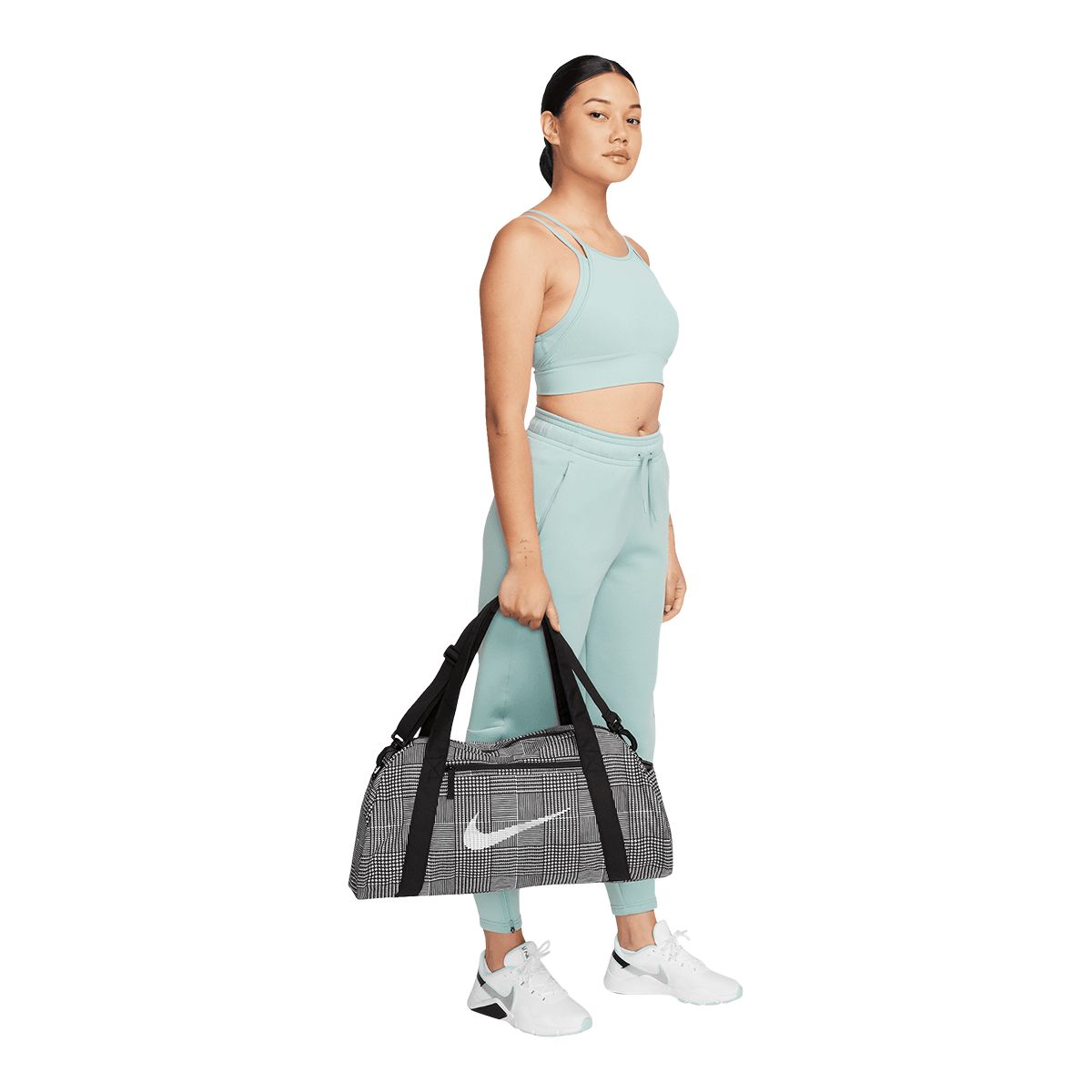 Nike Women's SSNL Plaid Gym Club Bag